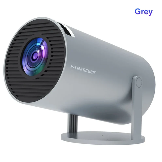 Outdoor Portable 4K Android 11 Projector with Dual Wifi6, 260ANSI Brightness, Allwinner H713, BT5.0, 1080P Resolution, and 1280*720P Support